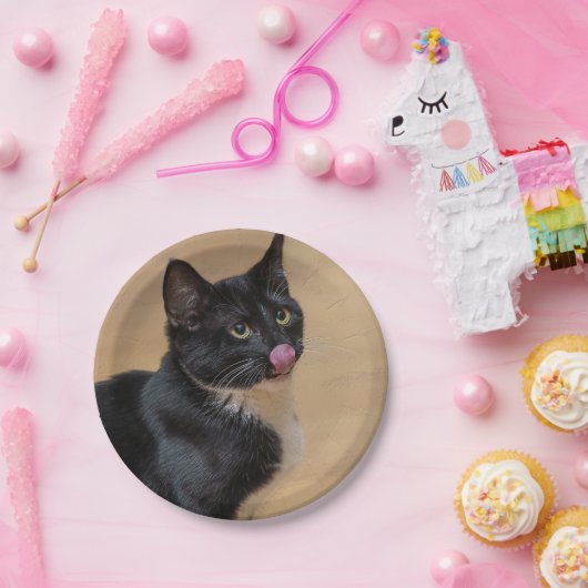 Ein guter Lick painterly Pappteller (Party)