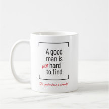 Ein guter Mann ist nicht schwer zu finden, Witz