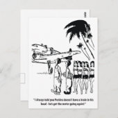 Ein guter Mechaniker, lustig, Vintag Postkarte (Vorne/Hinten)