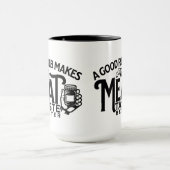 Ein guter Rub macht meinen Fleischgeschmack besser Tasse (Zentrum)