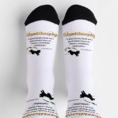 Ein guter, schweißiger Kopf und ein gutes, schweiß Socken (Oben)