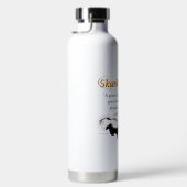 Ein guter, schweißiger Kopf und ein gutes, schweiß Trinkflasche (Rechts)