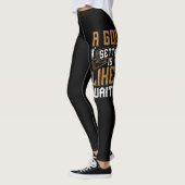 Ein guter Setter ist wie ein Kellner-01 Leggings (Links)