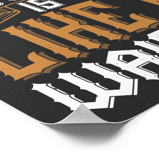 Ein guter Setter ist wie ein Kellner Poster (Ecke)