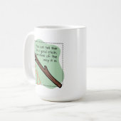 Ein guter Stick Kaffeetasse (Vorderseite Links)