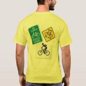 Ein guter T - Shirt für eine Fahrradtour. (Rückseite)