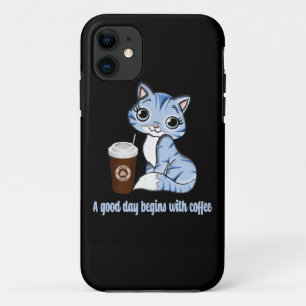 Ein guter Tag beginnt mit Kaffee   Geschenk für Ka Case-Mate iPhone Hülle