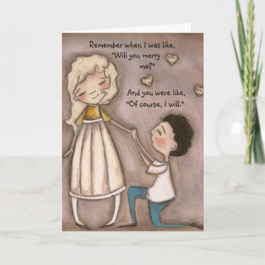 Ein guter Tag - Jubiläumskarte Karte (Vorderseite)