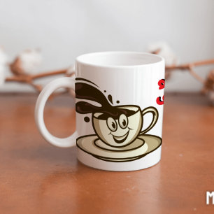 Ein guter Tag Klassisch Minimalistisch und Einziga Kaffeetasse