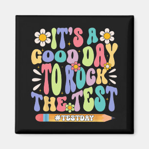 Ein guter Tag, um die Testgrube zu rocken Magnet