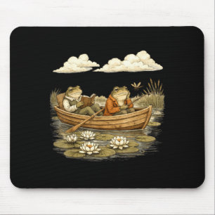 Ein guter Tag, um ein Buch lustiger Frosch Kröte B Mousepad