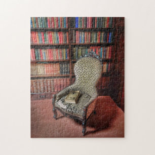 Ein gutes Buch und ein bequemer Sessel Puzzle