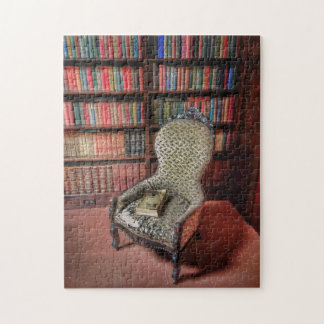 Ein gutes Buch und ein bequemer Sessel Puzzle