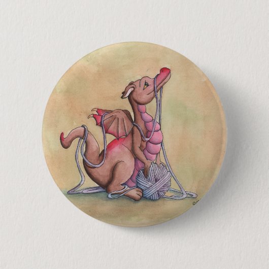 Ein gutes Garn Button (Vorderseite)