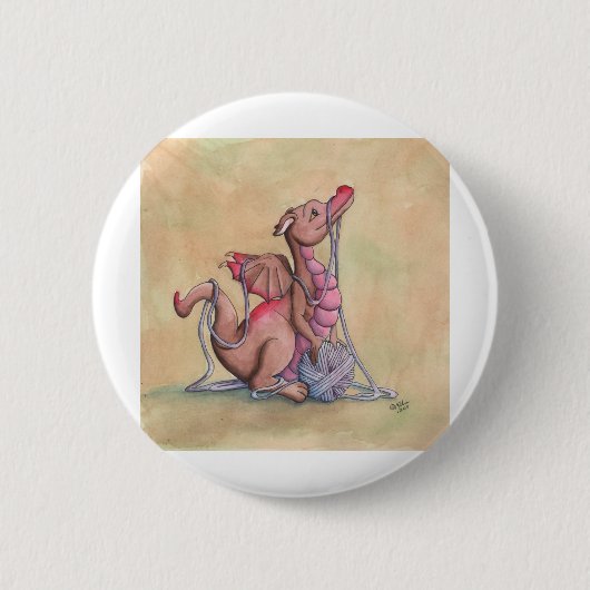 Ein gutes Garn Button (Vorderseite)