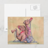 Ein gutes Garn Postkarte (Vorne/Hinten)