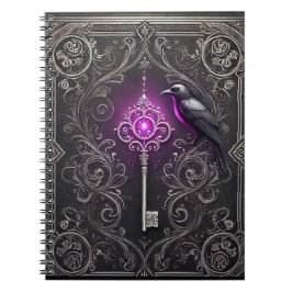 Ein gutes gotisches Notizbuch-Design mit einem lil Notizblock