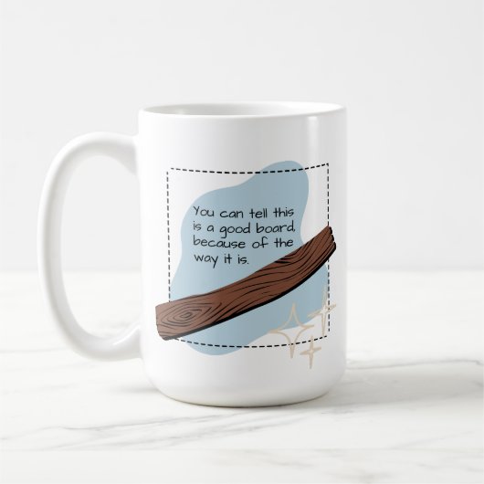 Ein gutes Gremium Kaffeetasse (Links)