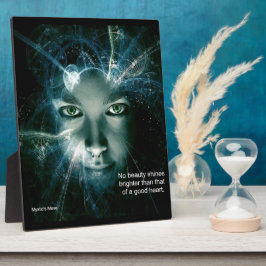 Ein gutes Herz Tabletop Plaque mit Easel Fotoplatte