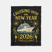 Ein gutes neues Jahr 2026 Fleecedecke (Vorderseite)