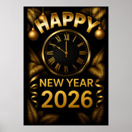 "Ein gutes neues Jahr 2026" Poster