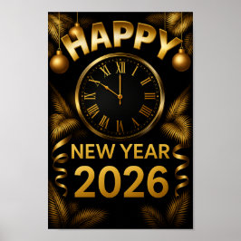 "Ein gutes neues Jahr 2026" Poster