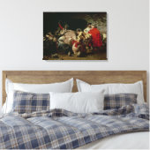 Ein gutes Vintag Leinwanddruck (Insitu (Schlafzimmer))