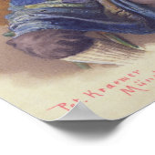 Ein gutes Vintag Poster (Ecke)