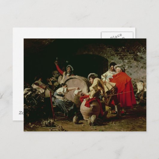 Ein gutes Vintag Postkarte (Vorne/Hinten)