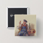 Ein gutes Vintages Button (Vorne & Hinten)