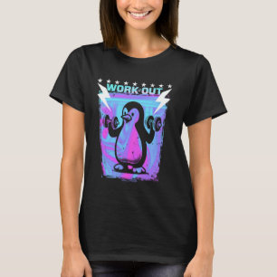 EIN GYM PENGUIN - WORKOUT EXERCISISIERT SPASS-VIBE T-Shirt