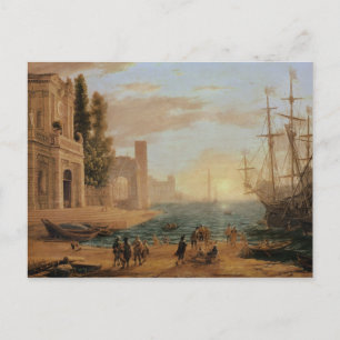 Ein Hafen, 1639 Postkarte