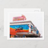 Ein Hai Postkarte (Vorne/Hinten)