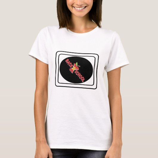 Ein halber Apple - T-Shirt (Vorderseite)