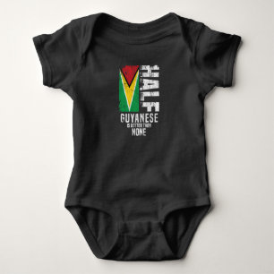Ein halber Guyaner ist besser als kein lustiger Gu Baby Strampler