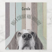 Ein halbes Jahrhundert und herrlicher 50. Geburtst Weinetikett (Einzelnes Label)