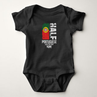 Ein halbes Portugiesisch ist besser als kein lusti Baby Strampler