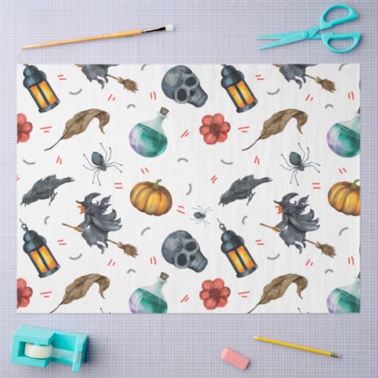 Ein Halloween-Design 6 Seidenpapier (Basteln)