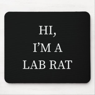 ein Halloween-Shirt für Labormäuse Lustige letzte  Mousepad