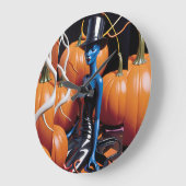 Ein Halloween-Traum - Ken Gage Art Große Wanduhr (Winkel)