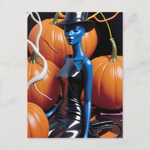 Ein Halloween-Traum - Ken Gage Art Postkarte