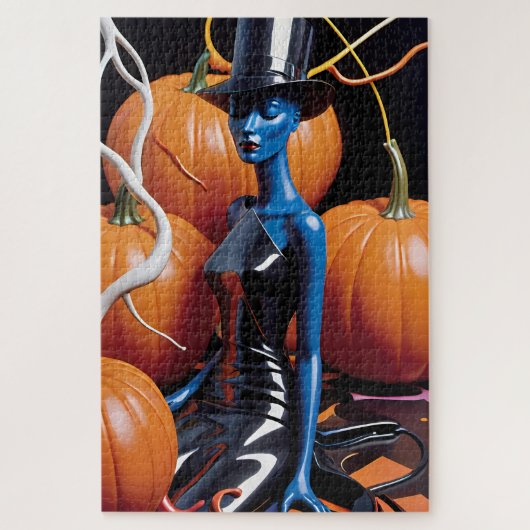 Ein Halloween-Traum - Ken Gage Art Puzzle (Vertikal)