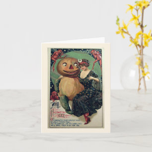 Ein Halloween-Wunsch Gobelins Vintage Karte