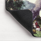 Ein Halt durch den Straßenrand Mousepad (Ecke)