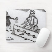 Ein Handtaschendieb die auf Lager Mousepad (Mit Mouse)