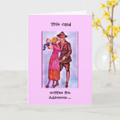 Ein Hanky-Panky Homecoming Karte (Gelbe Blume)