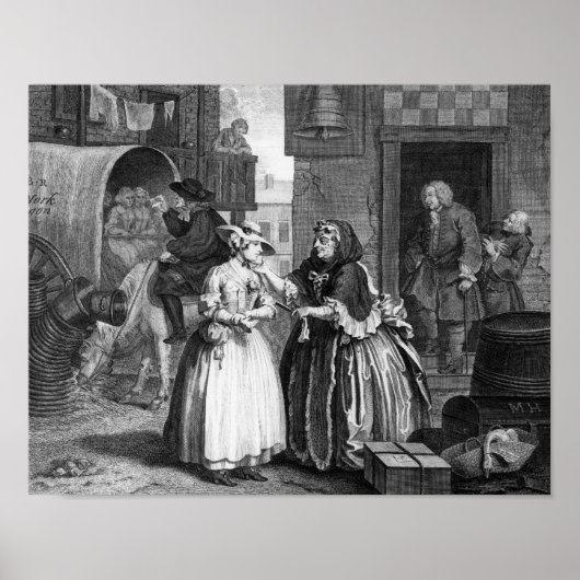 Ein Harlot-Fortschritt Poster (Vorne)