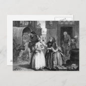 Ein Harlot-Fortschritt Postkarte (Vorne/Hinten)