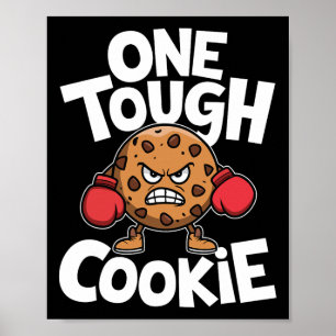 Ein harter Keks Boxer Boxing Funny Cookie Lover Poster