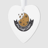 ein harter Keks Ornament (Vorderseite)